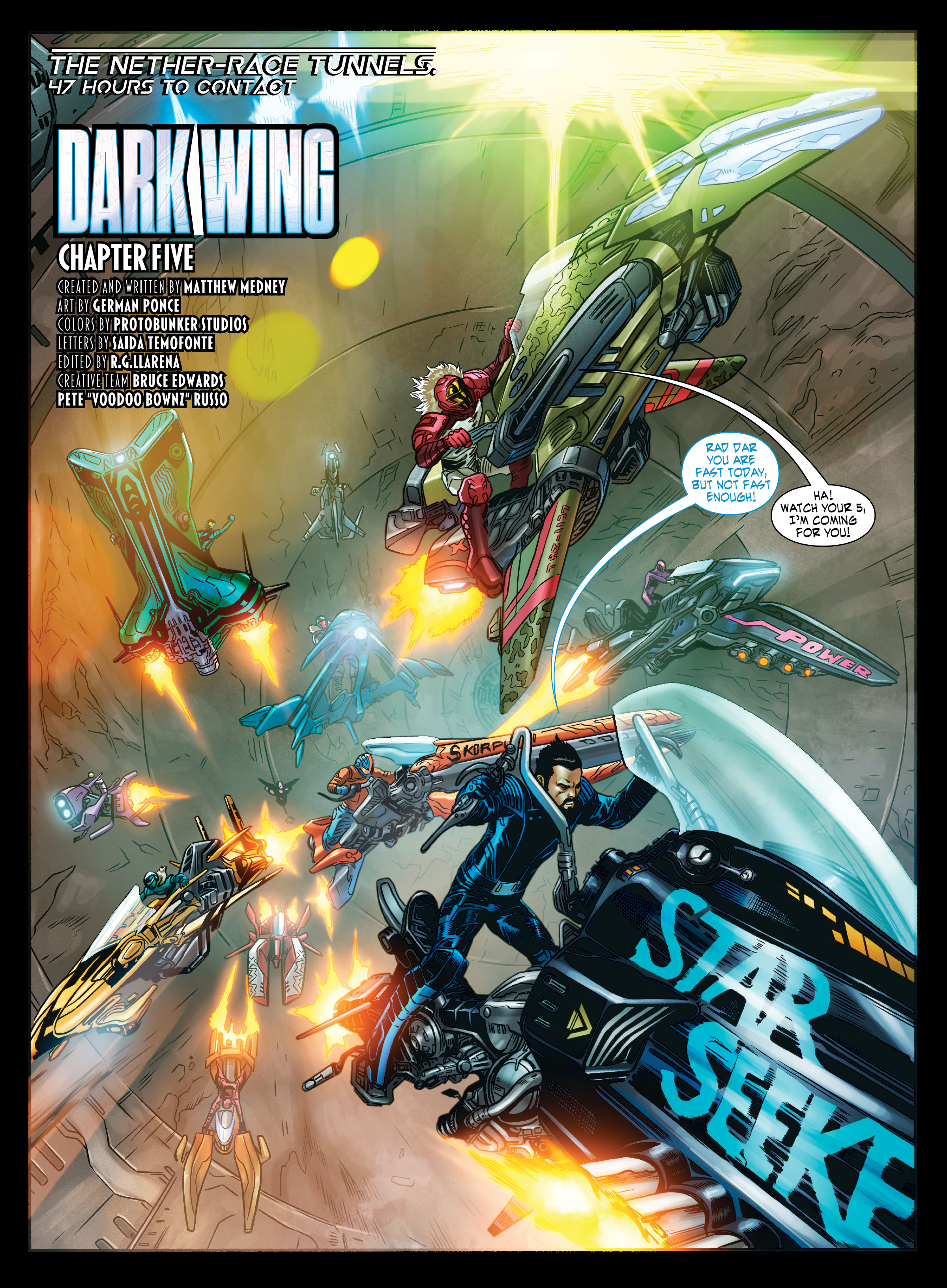 Read online Dark Wing comic -  Issue #5 - 2
