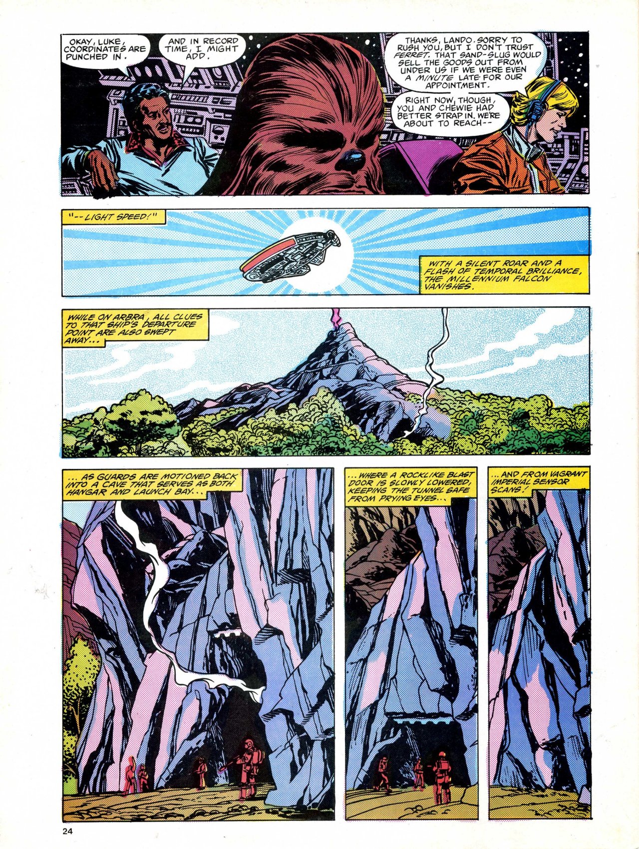 Read online Return of the Jedi comic -  Issue #102 - 24