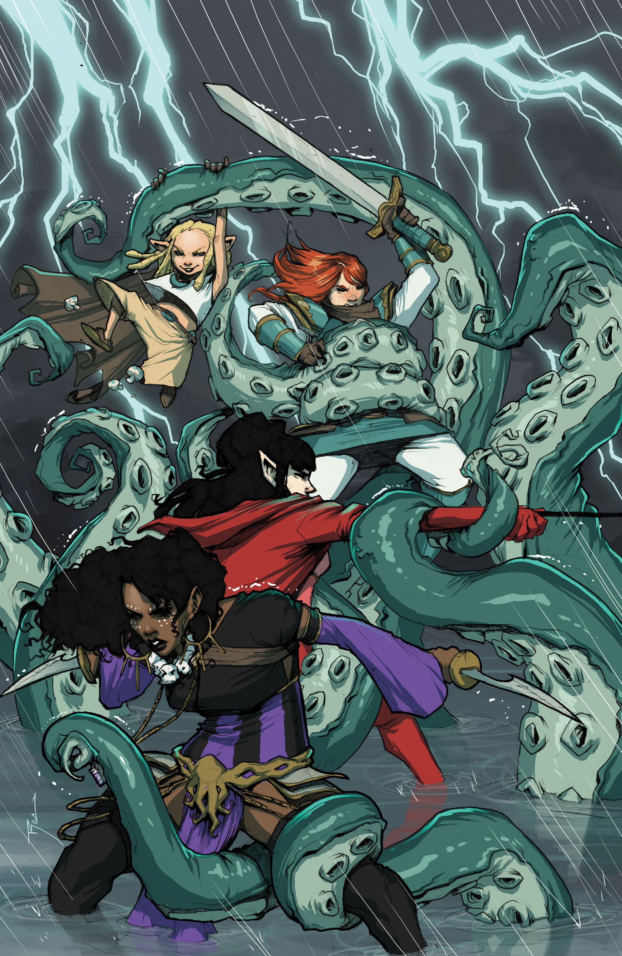 Read online Rat Queens (2013) comic -  Issue # _TPB 2 - Far Reaching Tentacles of N'rygoth - 130