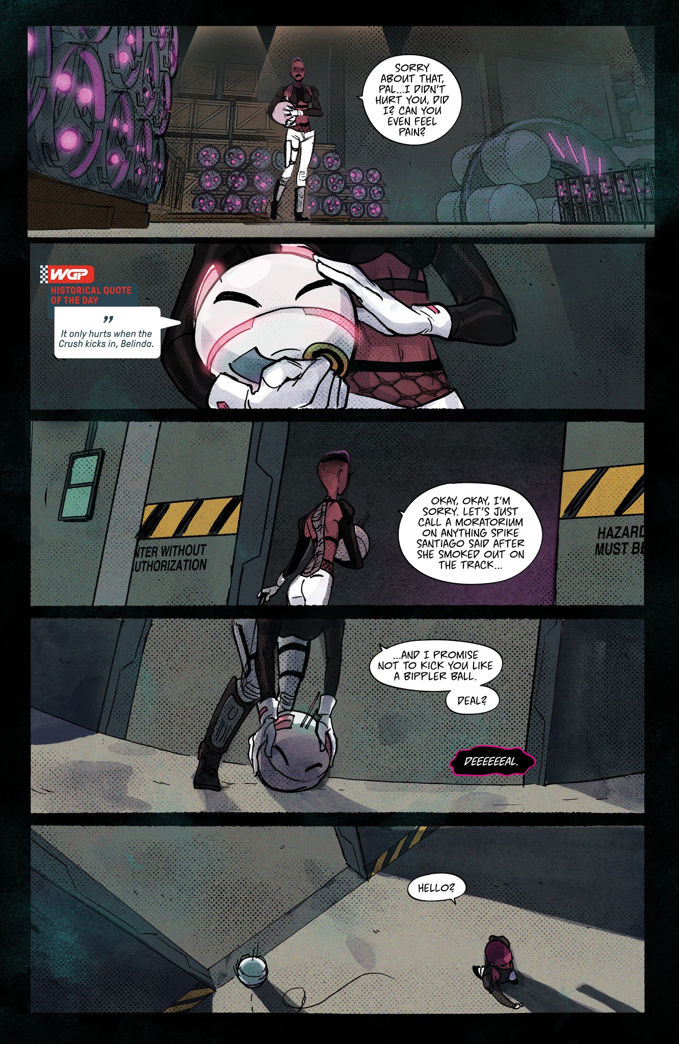 Read online Motor Crush comic -  Issue #8 - 25