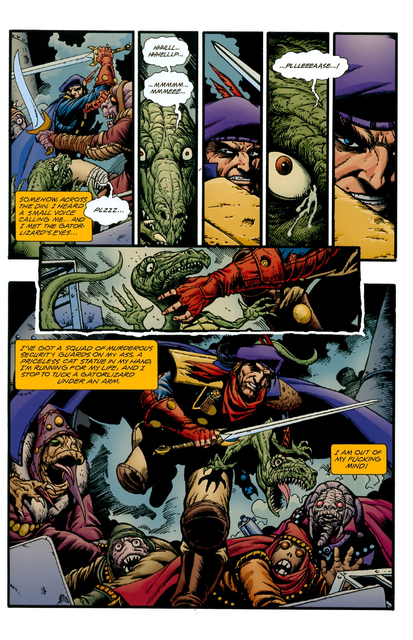Read online GrimJack: The Manx Cat comic -  Issue #1 - 14