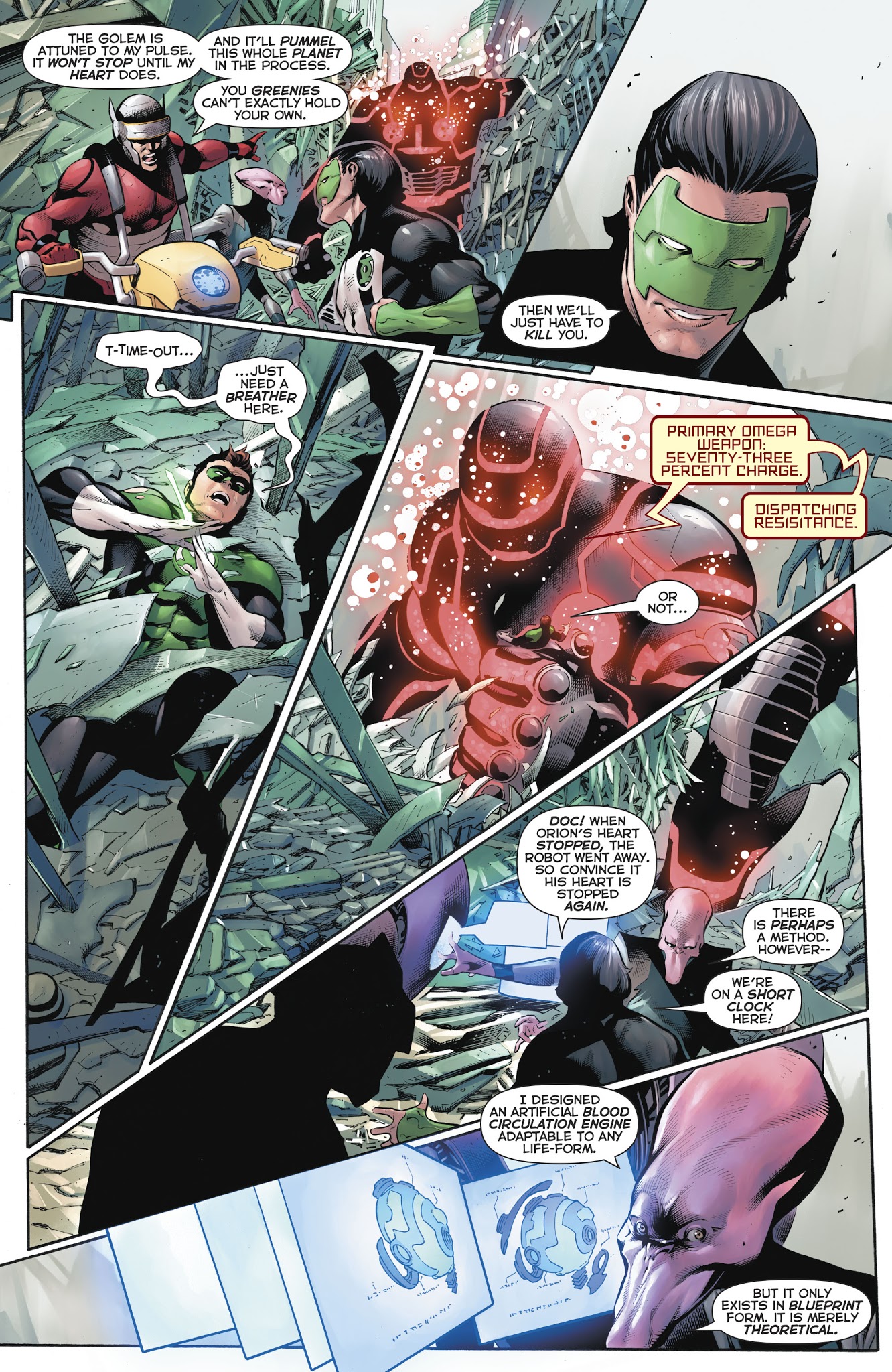 Read online Hal Jordan And The Green Lantern Corps comic -  Issue #27 - 11
