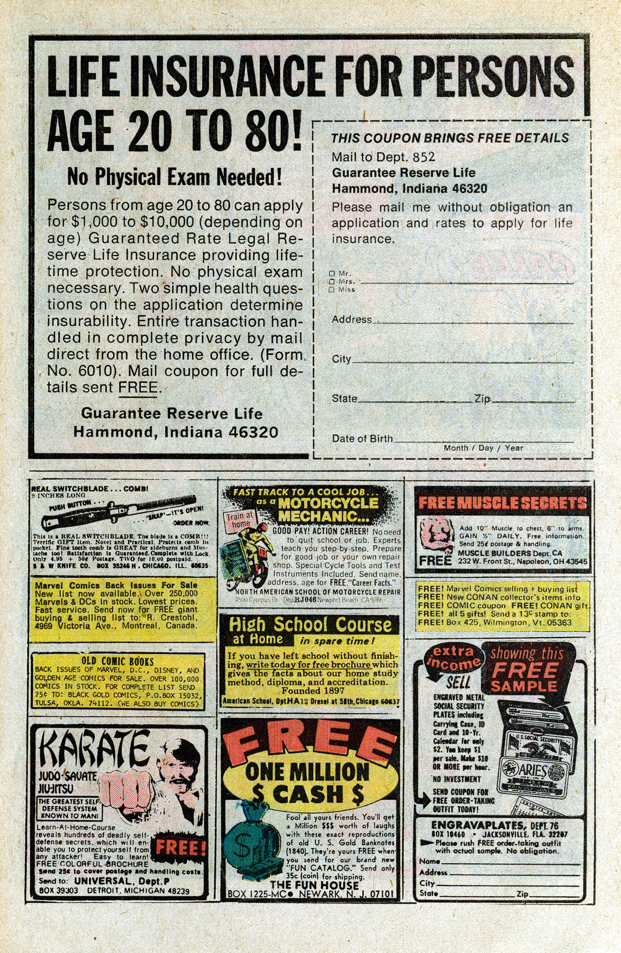 Read online Jungle Action (1972) comic -  Issue #22 - 26