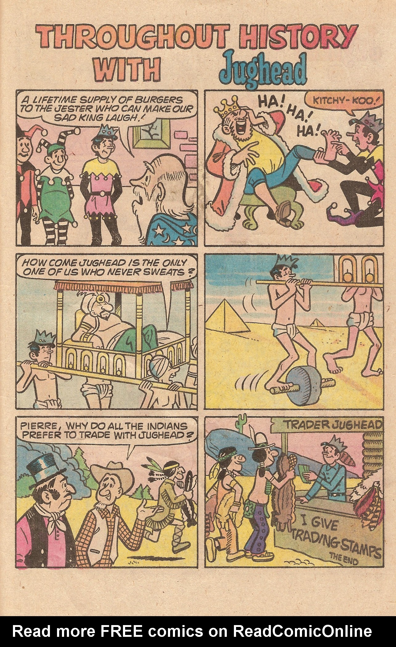 Read online Jughead's Jokes comic -  Issue #59 - 29