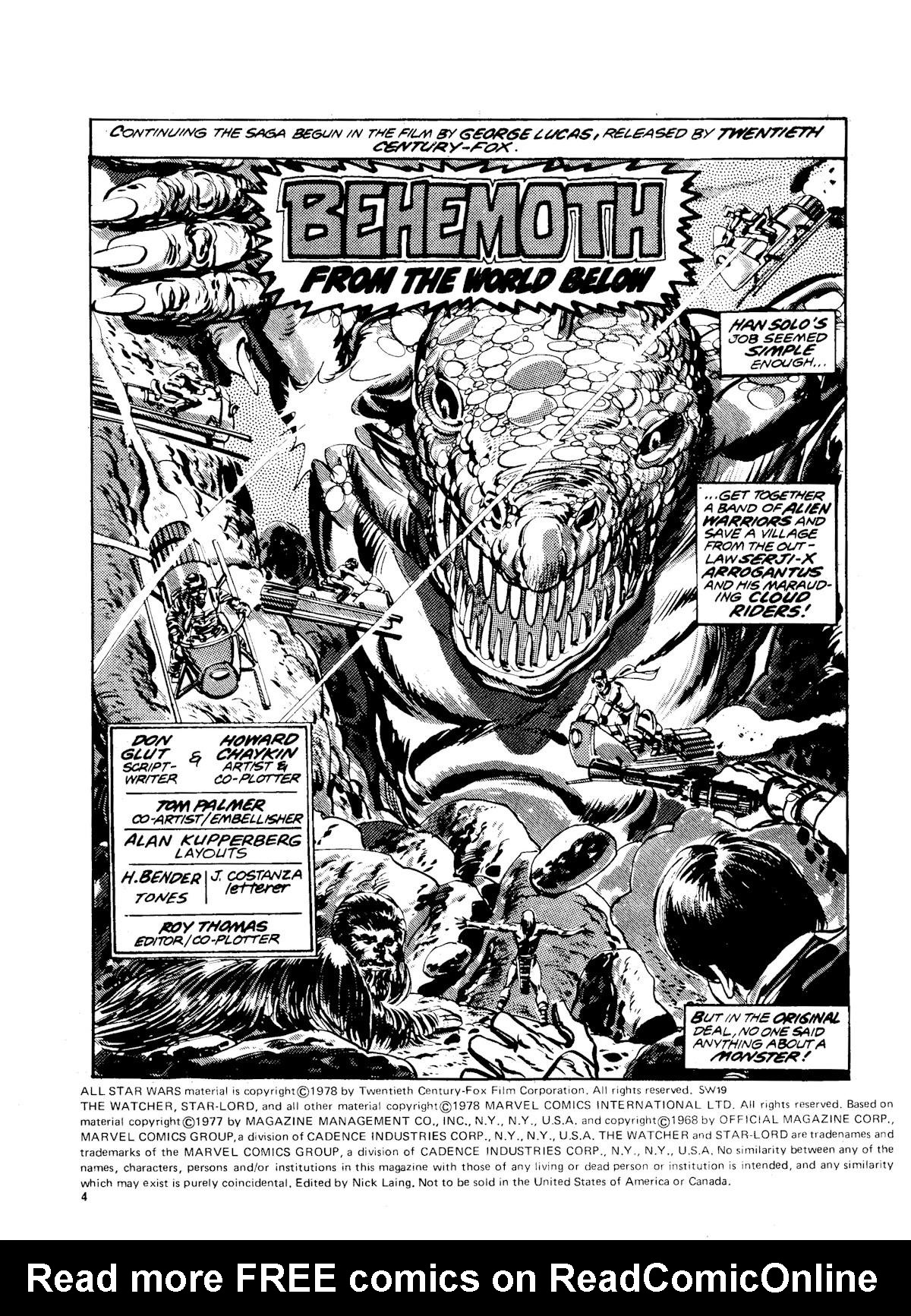 Read online Star Wars Weekly comic -  Issue #19 - 4