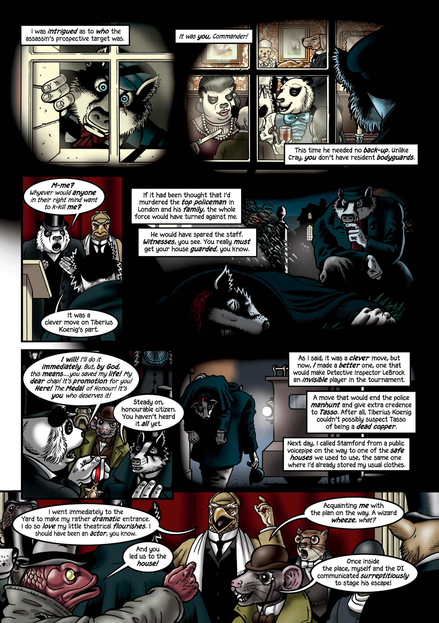 Read online Grandville Force Majeur comic -  Issue # TPB (Part 2) - 57