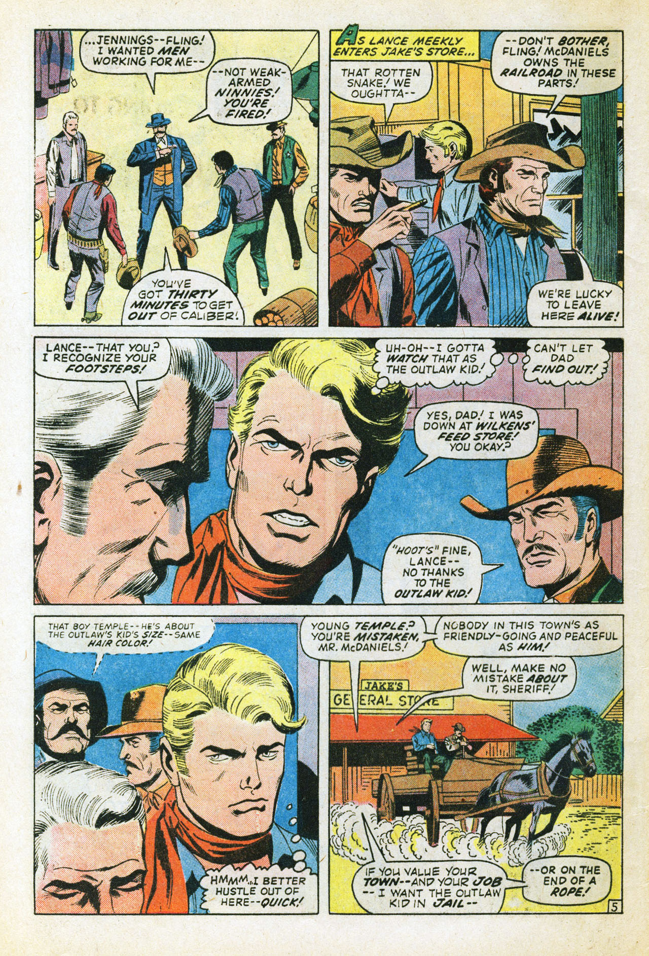 Read online The Outlaw Kid (1970) comic -  Issue #11 - 8