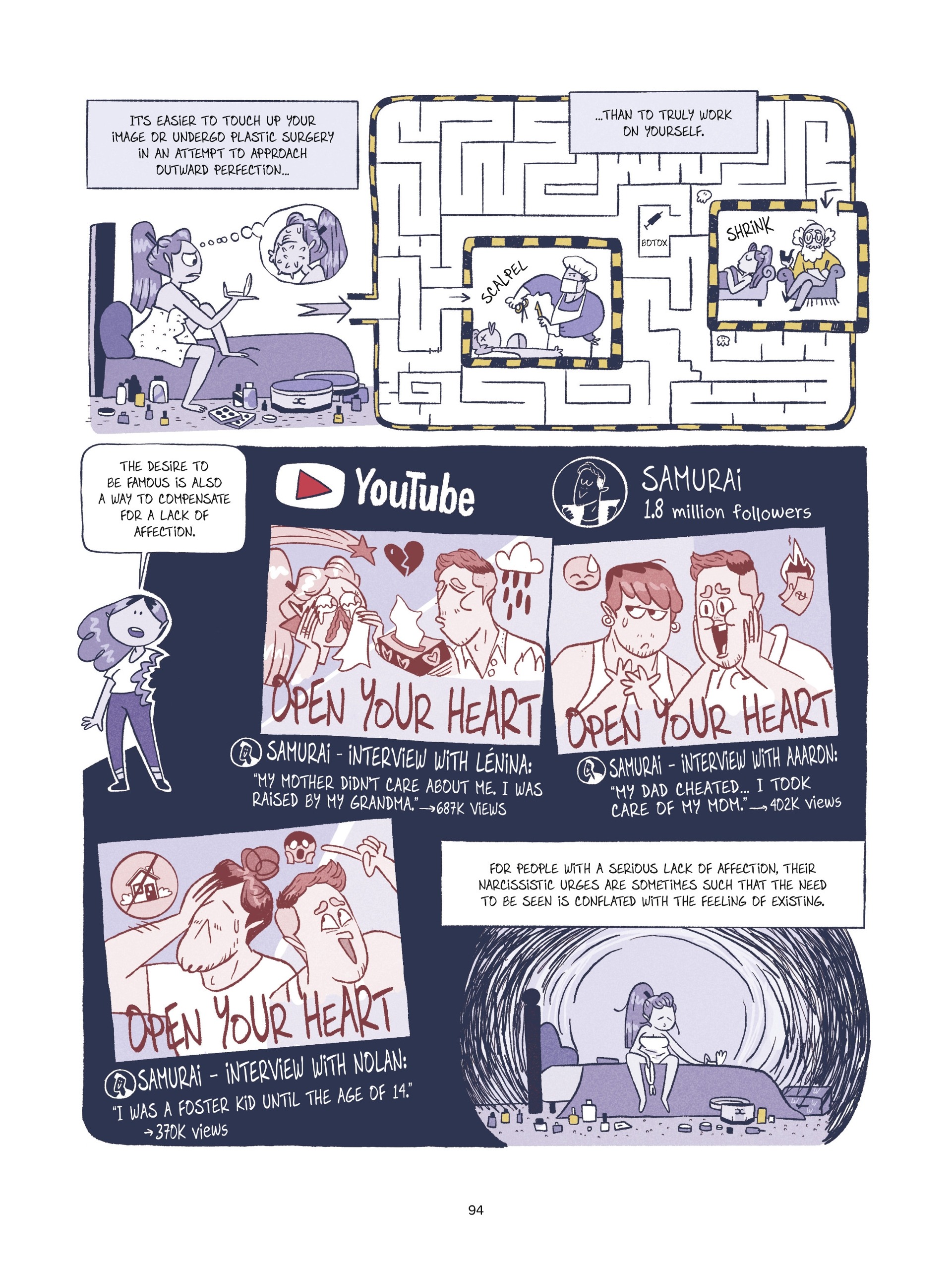 Read online Praising the Surface Behind the Scenes of Reality TV comic -  Issue # TPB - 88