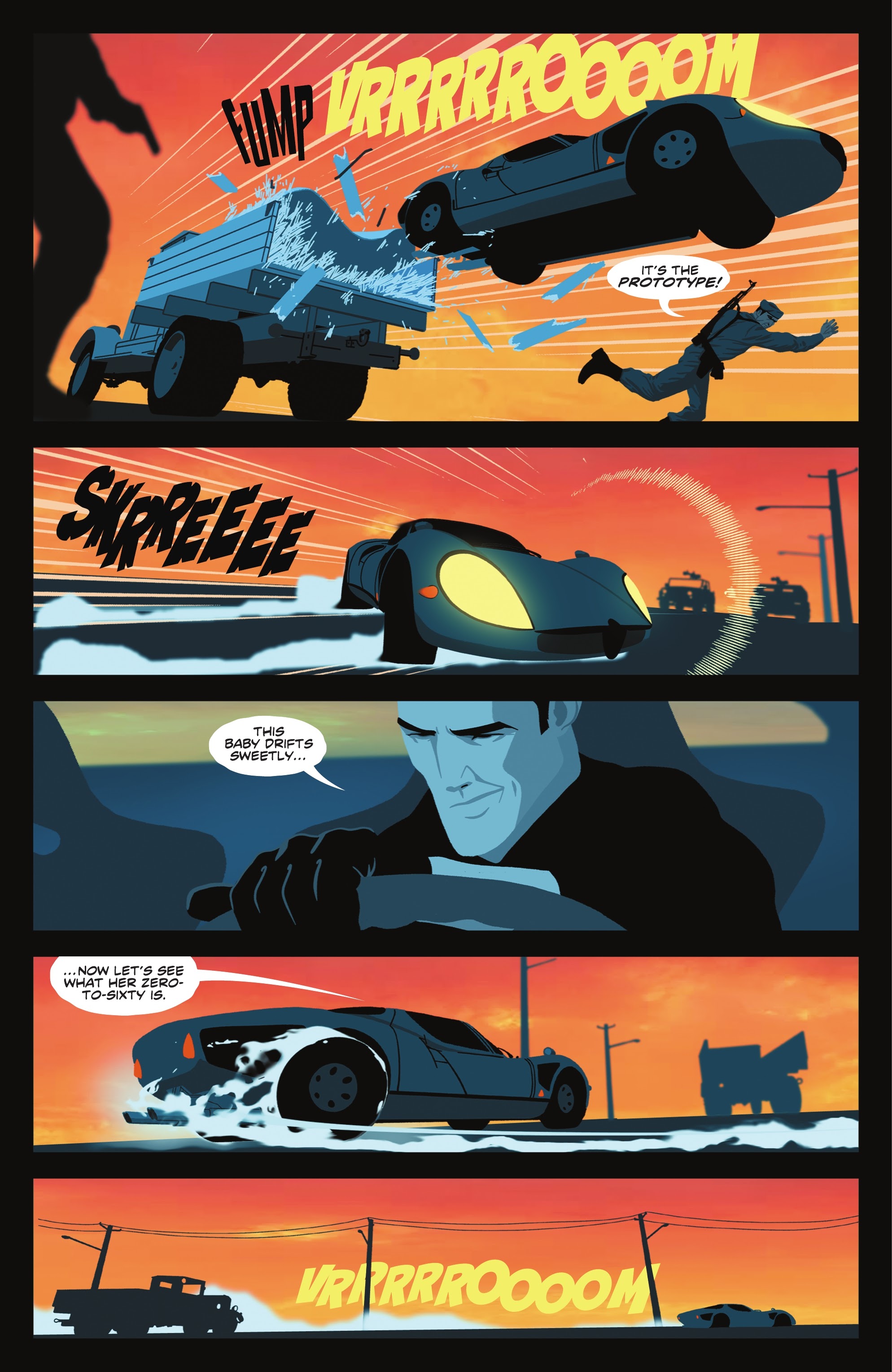 Read online Spy Hunter & Paper Boy comic -  Issue #2 - 5