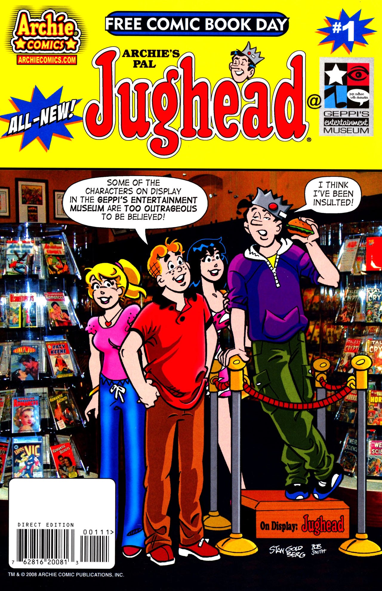 Read online Jughead Comics, Night at Geppi's Entertainment Museum, Free Comic Book Day Edition comic -  Issue # Full - 1