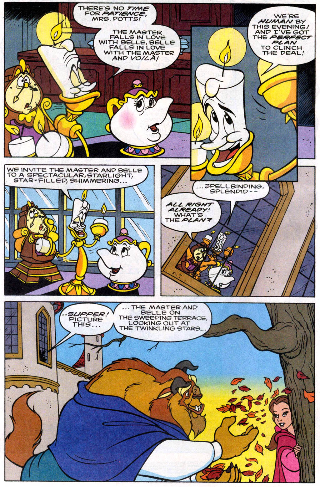 Read online Disney's Beauty and the Beast comic -  Issue #4 - 3