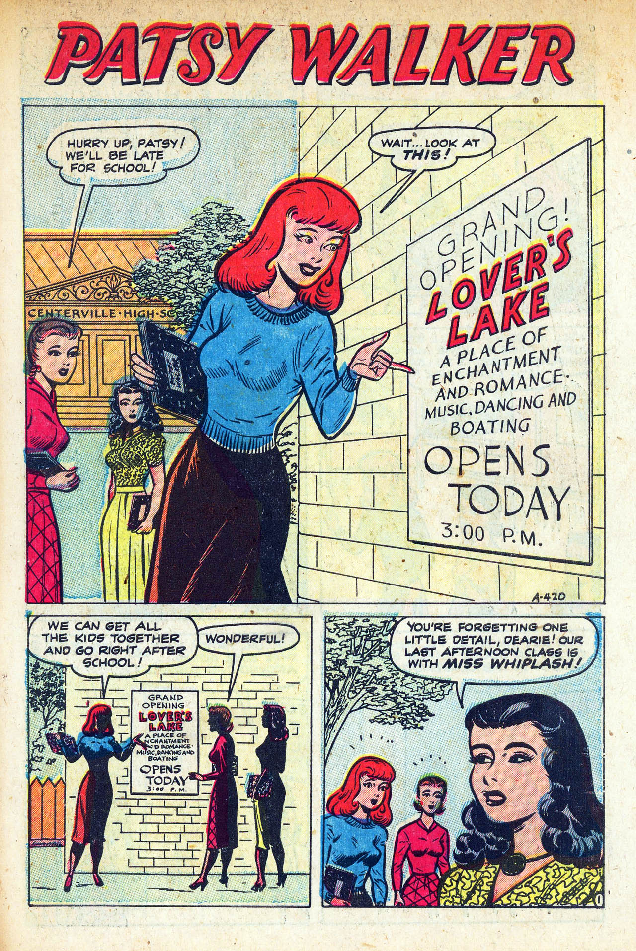 Read online Patsy Walker comic -  Issue #41 - 3