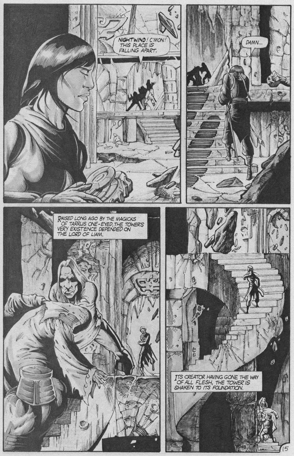 Read online Adventurers (1986) comic -  Issue #10 - 17