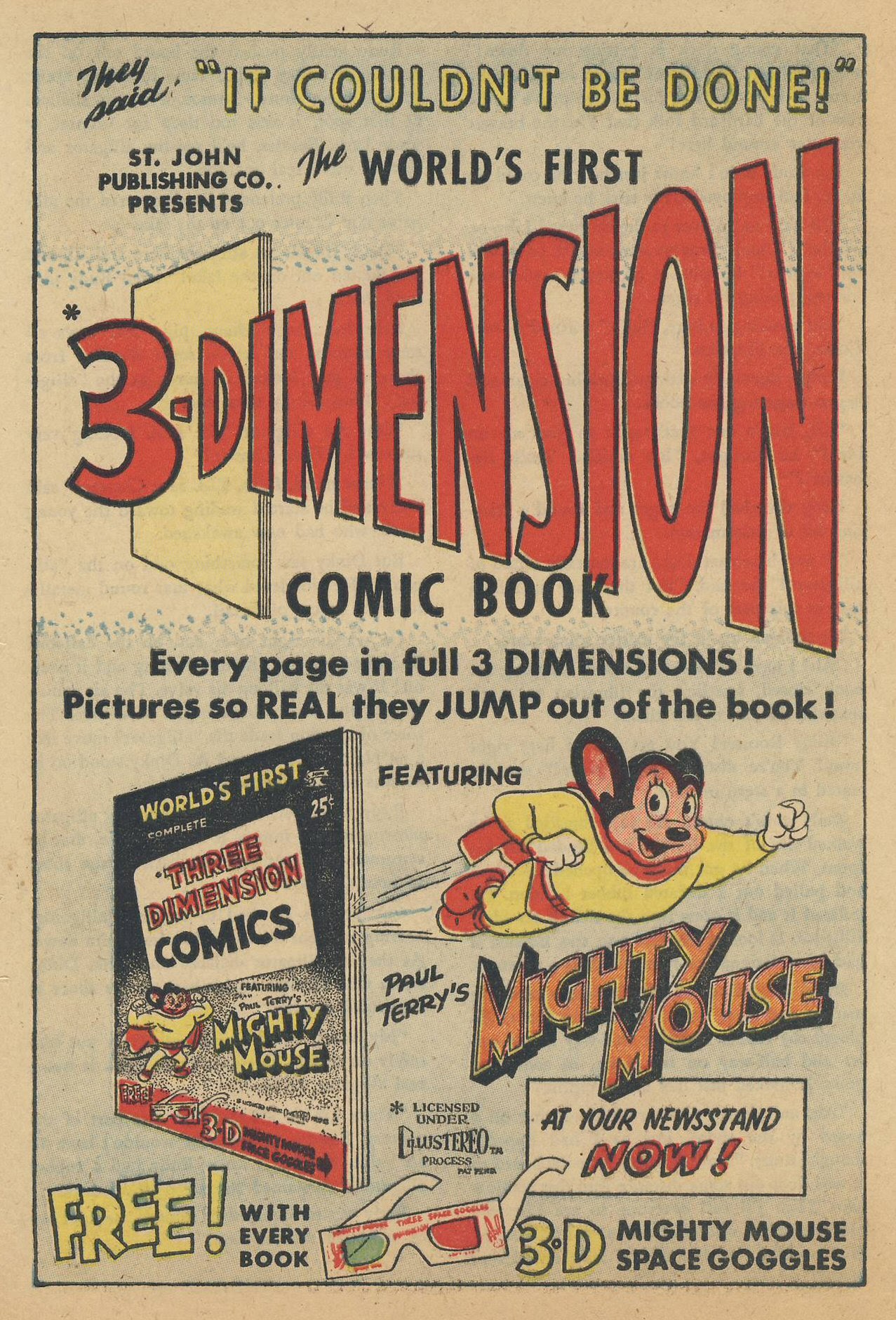 Read online Paul Terry's Mighty Mouse Comics comic -  Issue #45 - 60