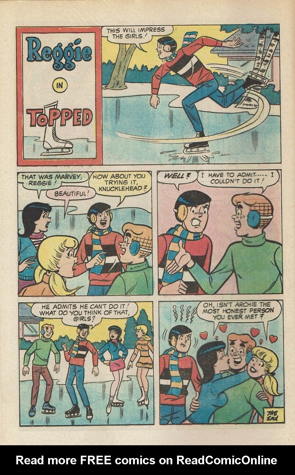 Read online Reggie's Wise Guy Jokes comic -  Issue #21 - 8