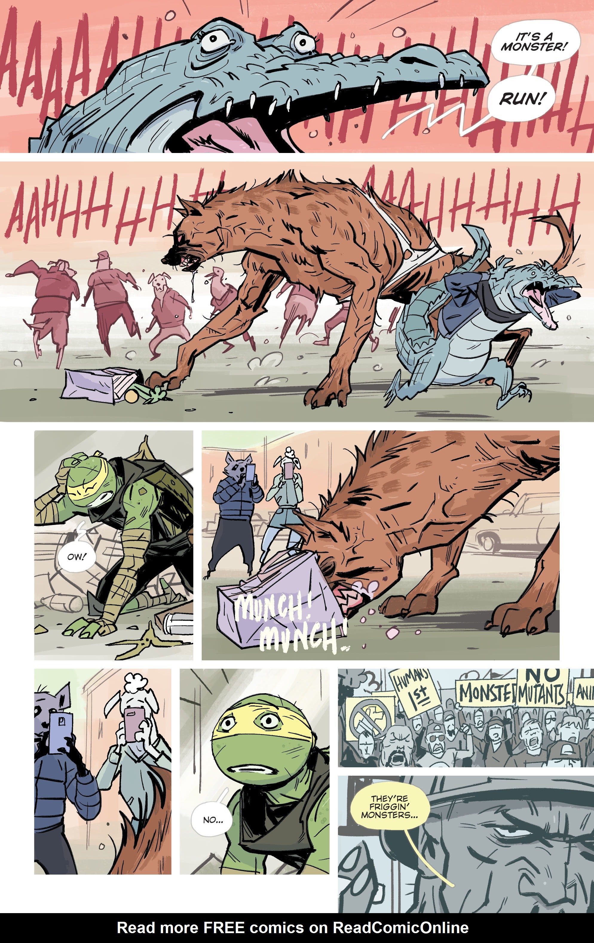 Read online Teenage Mutant Ninja Turtles: Jennika II comic -  Issue #1 - 11
