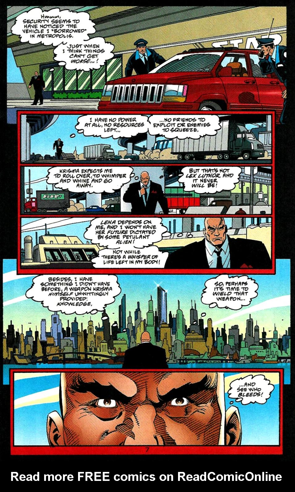Read online Superman's Nemesis: Lex Luthor comic -  Issue #4 - 8