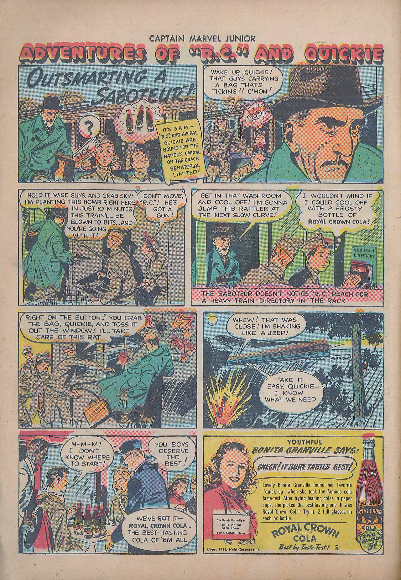 Read online Captain Marvel, Jr. comic -  Issue #23 - 15