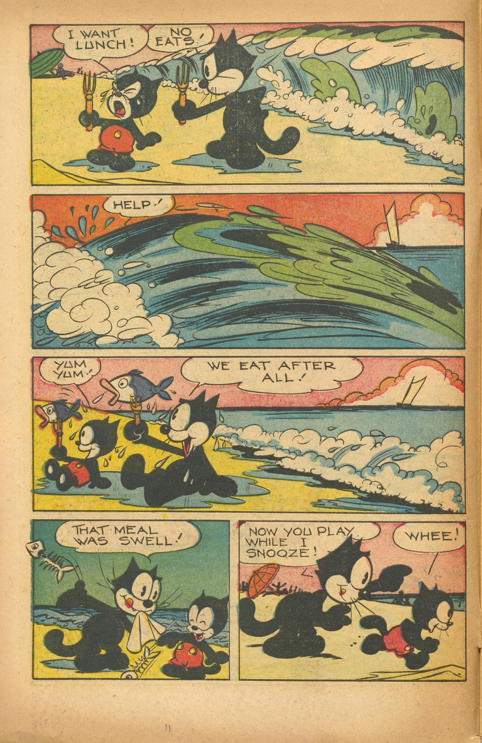 Read online Felix the Cat (1951) comic -  Issue #25 - 8