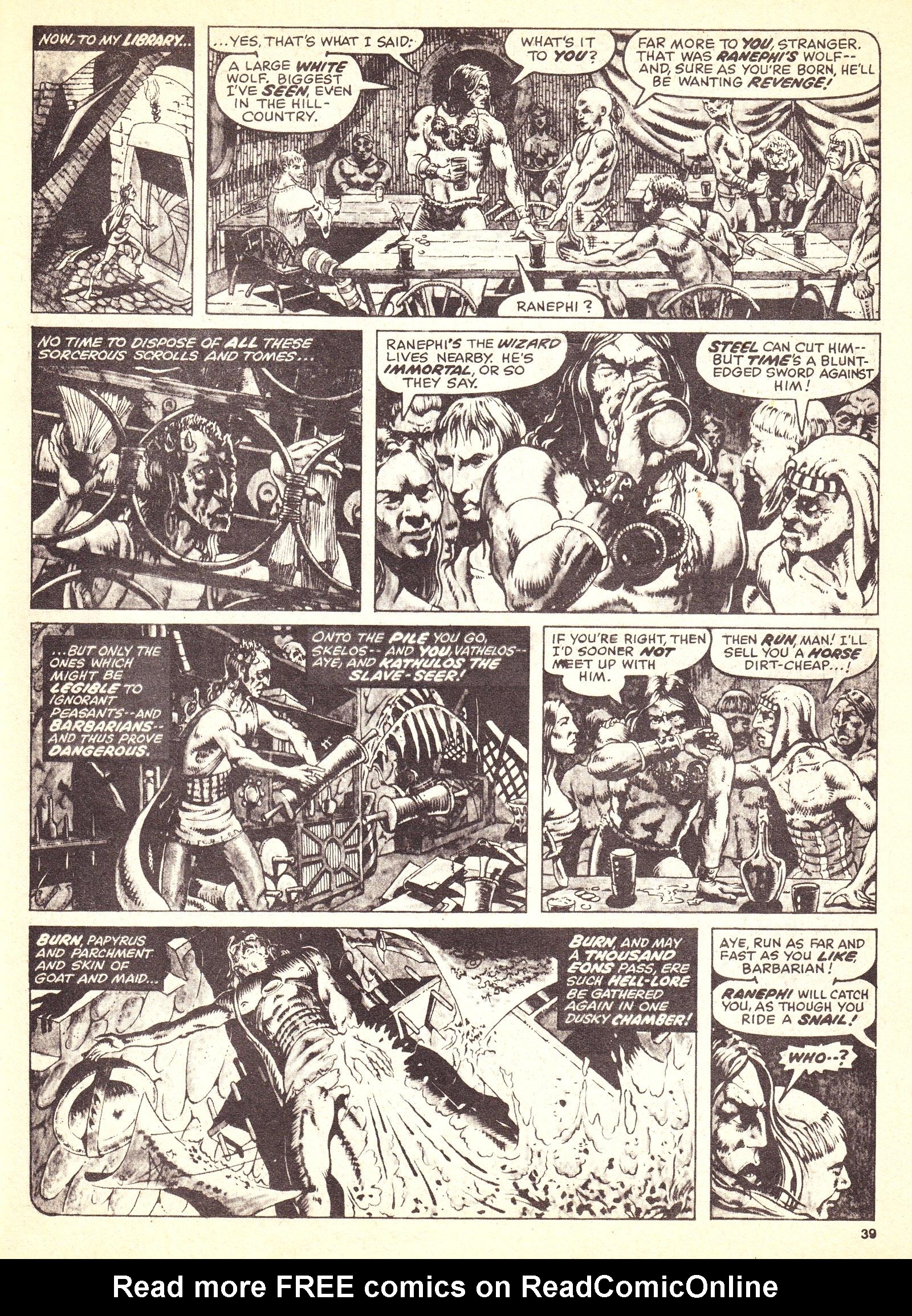 Read online The Savage Sword of Conan (1975) comic -  Issue #8 - 39