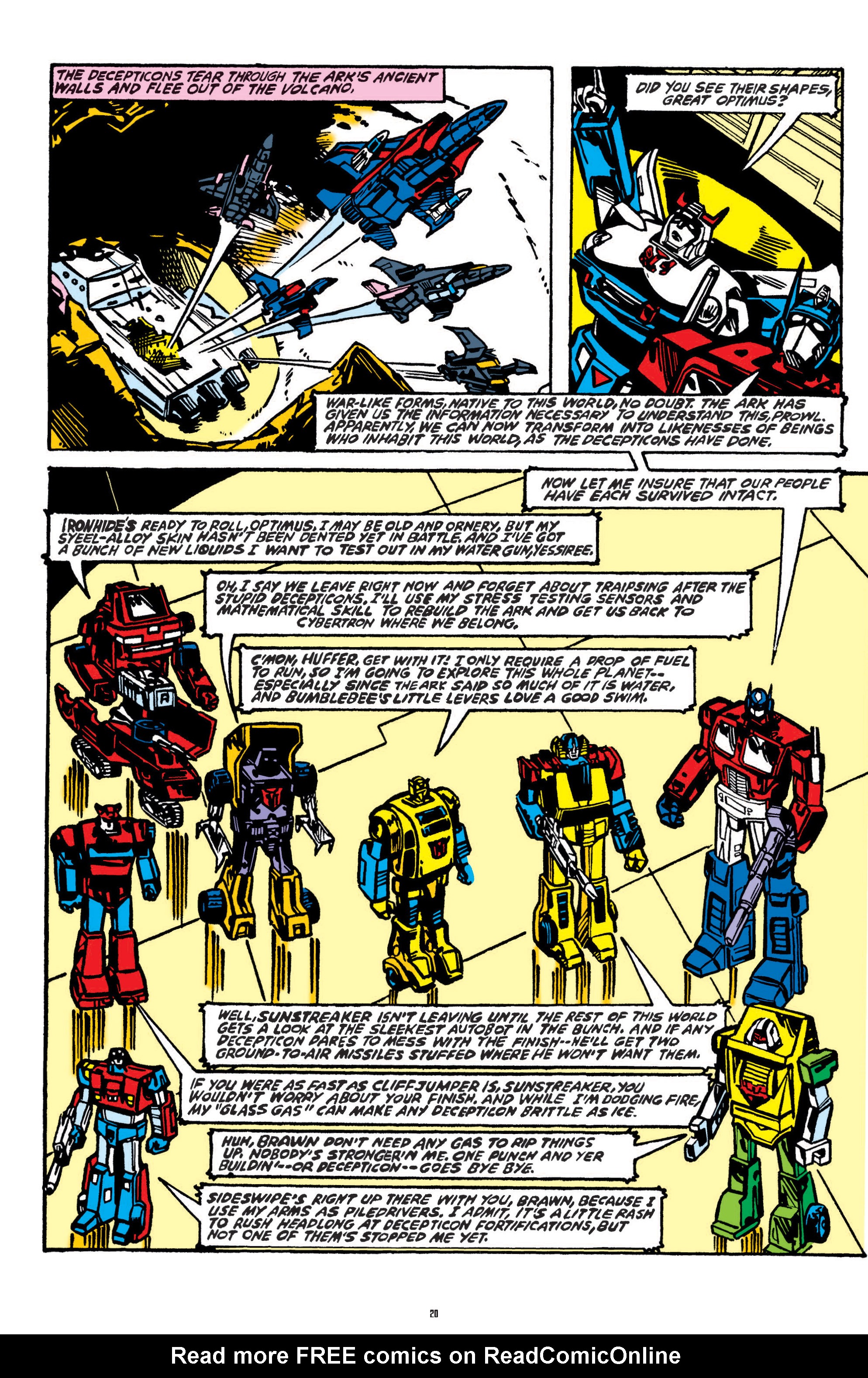 Read online The Transformers Classics comic -  Issue # TPB 1 - 21