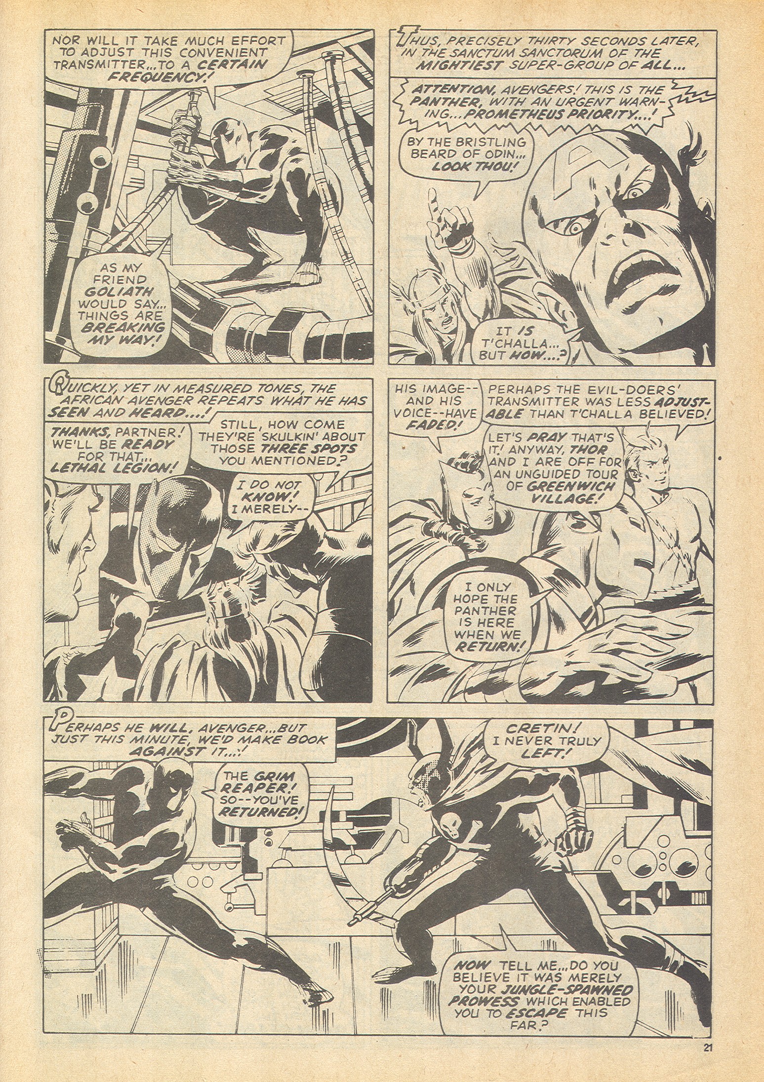 Read online The Avengers (1973) comic -  Issue #122 - 20