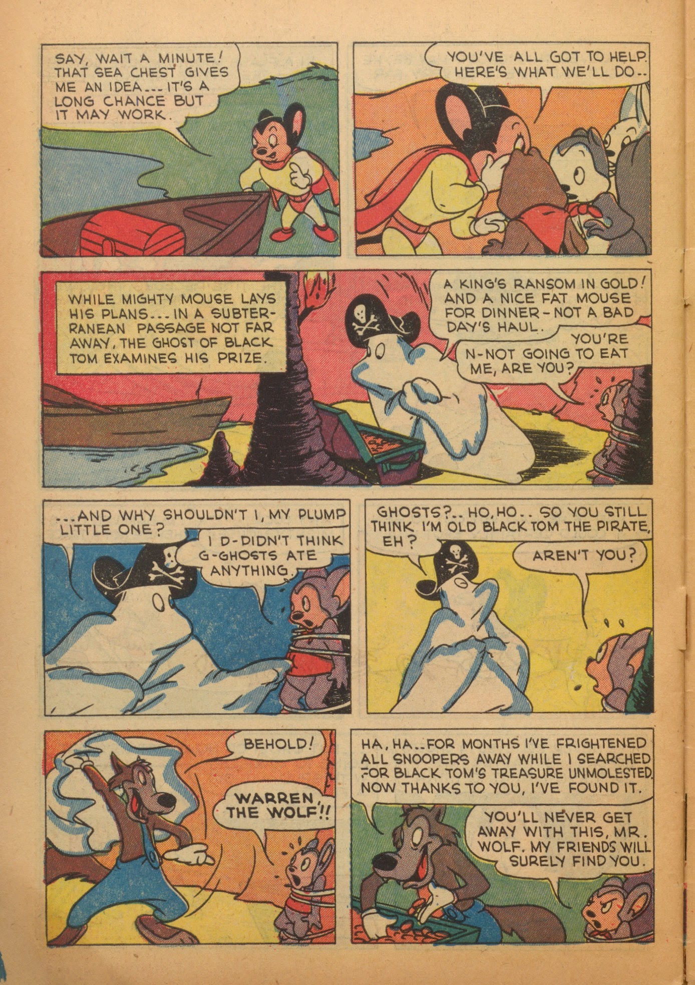 Read online Paul Terry's Mighty Mouse Comics comic -  Issue #6 - 34