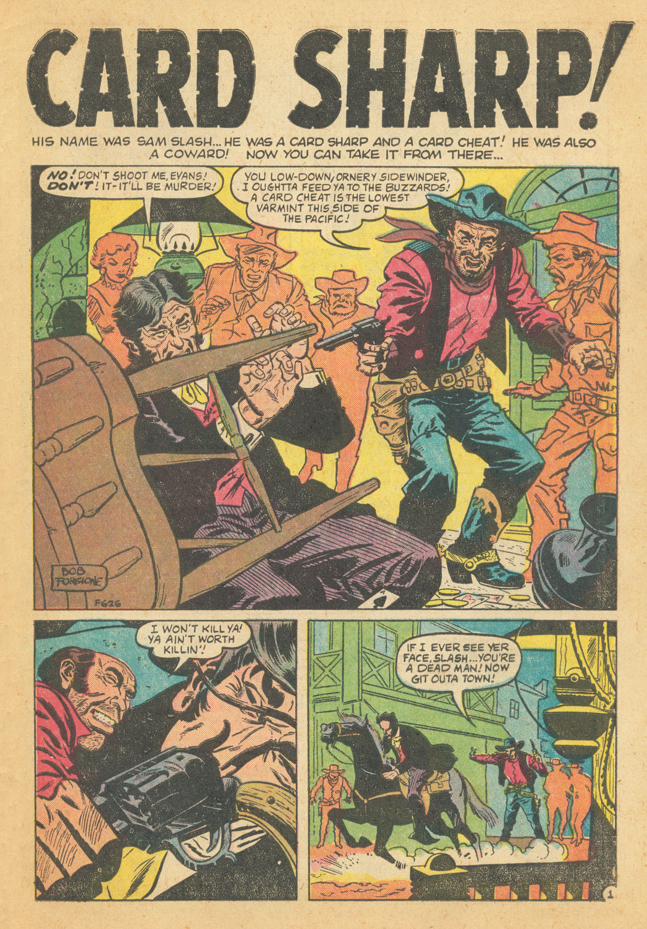 Read online Western Outlaws (1954) comic -  Issue #8 - 27