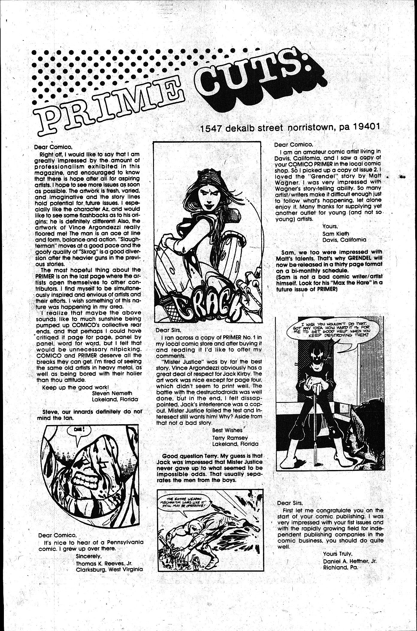 Read online Comico Primer comic -  Issue #3 - 34