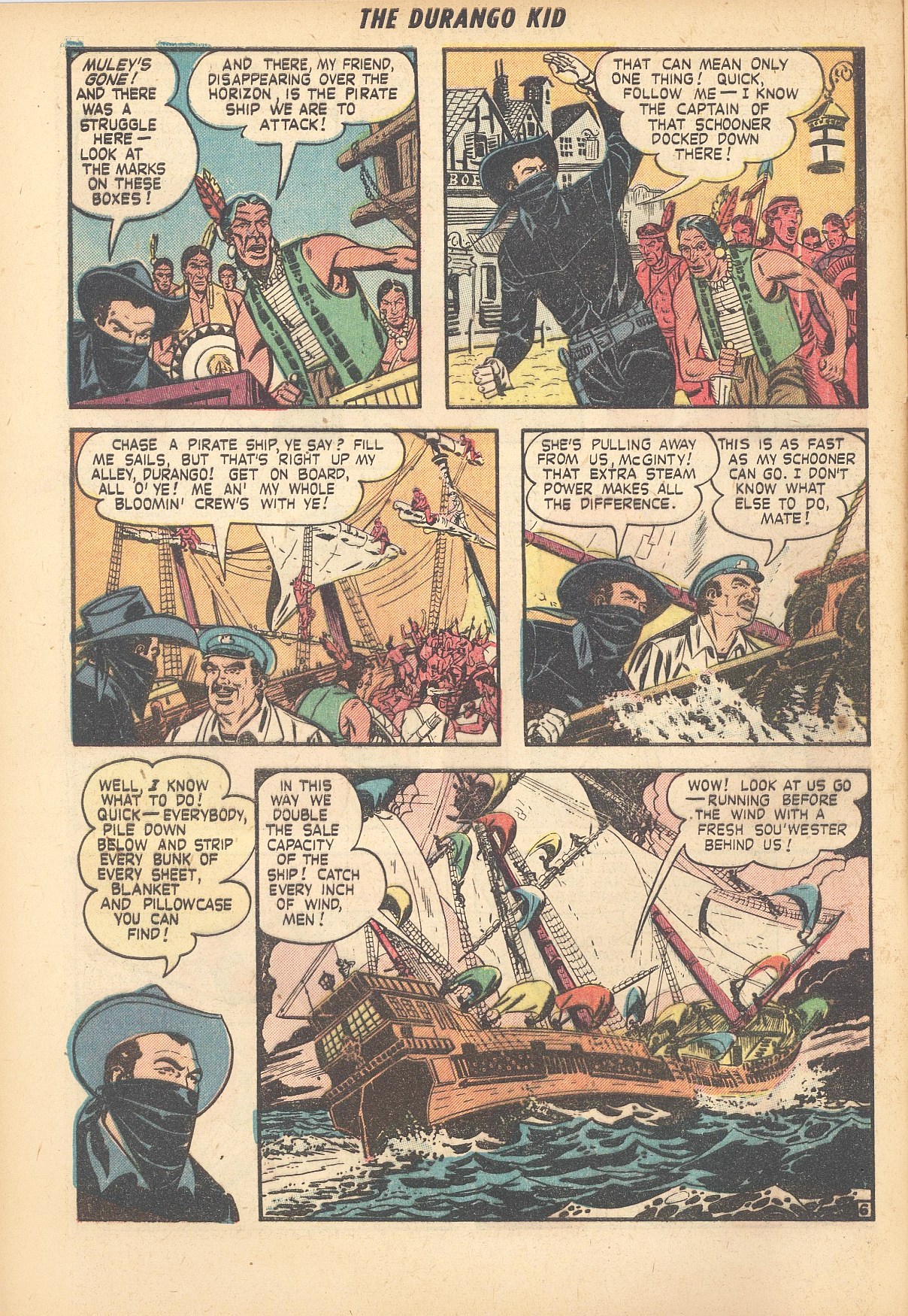 Read online Charles Starrett as The Durango Kid comic -  Issue #10 - 8