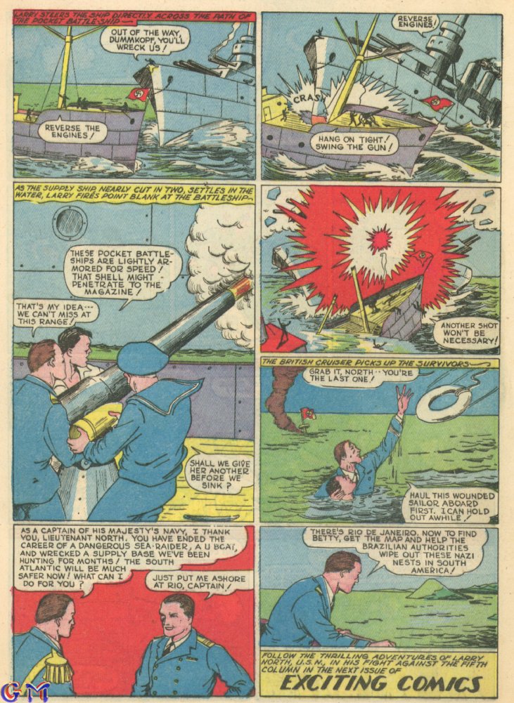 Read online Exciting Comics comic -  Issue #11 - 22