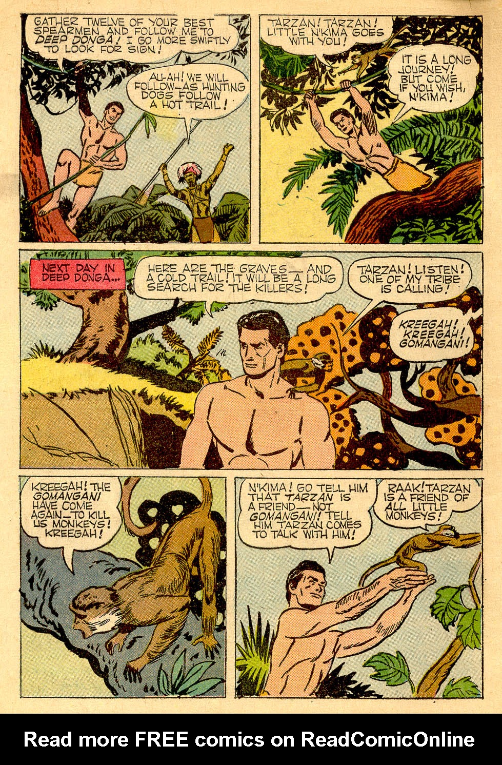 Read online Tarzan (1948) comic -  Issue #128 - 4