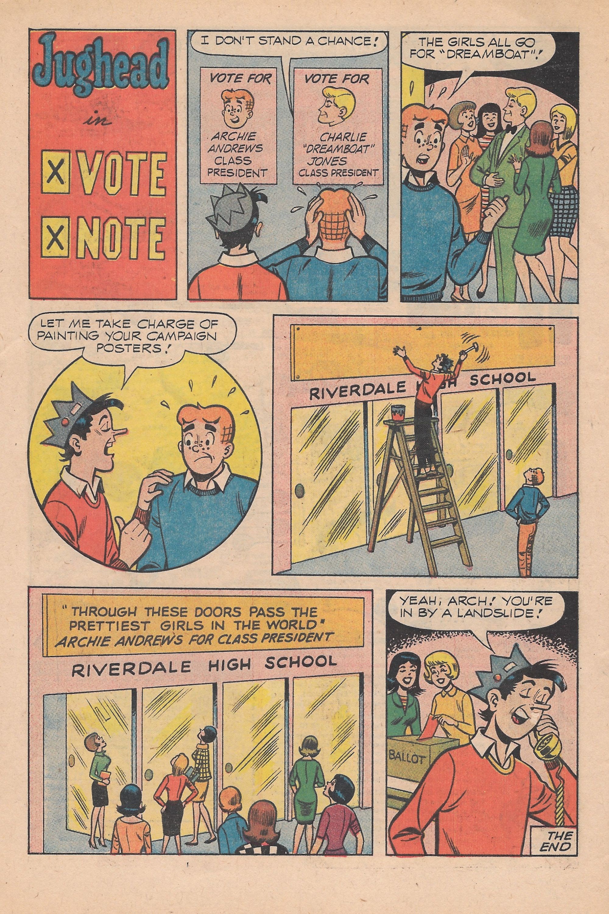 Read online Jughead's Jokes comic -  Issue #1 - 10