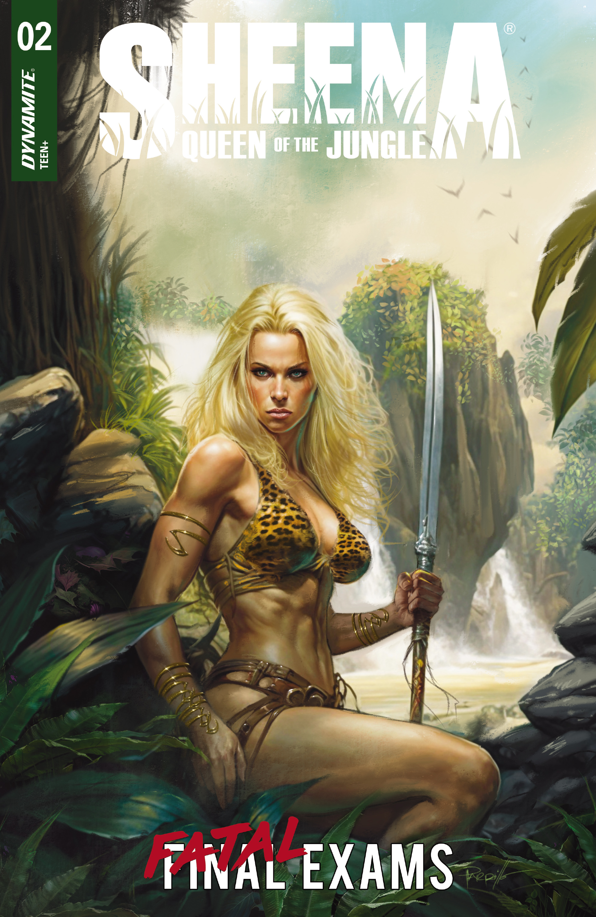 Read online Sheena Queen of the Jungle: Fatal Exams comic -  Issue #2 - 1