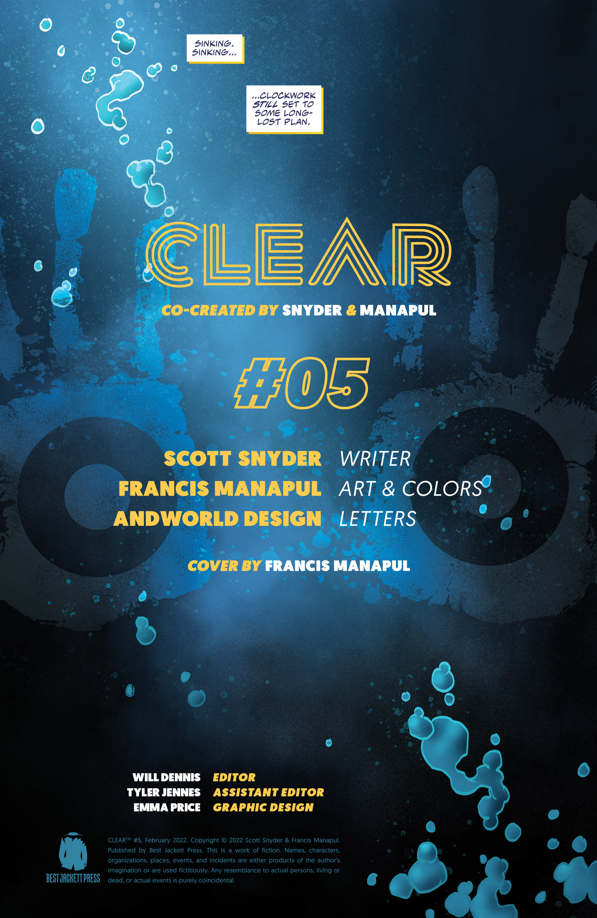 Read online Clear comic -  Issue #5 - 5
