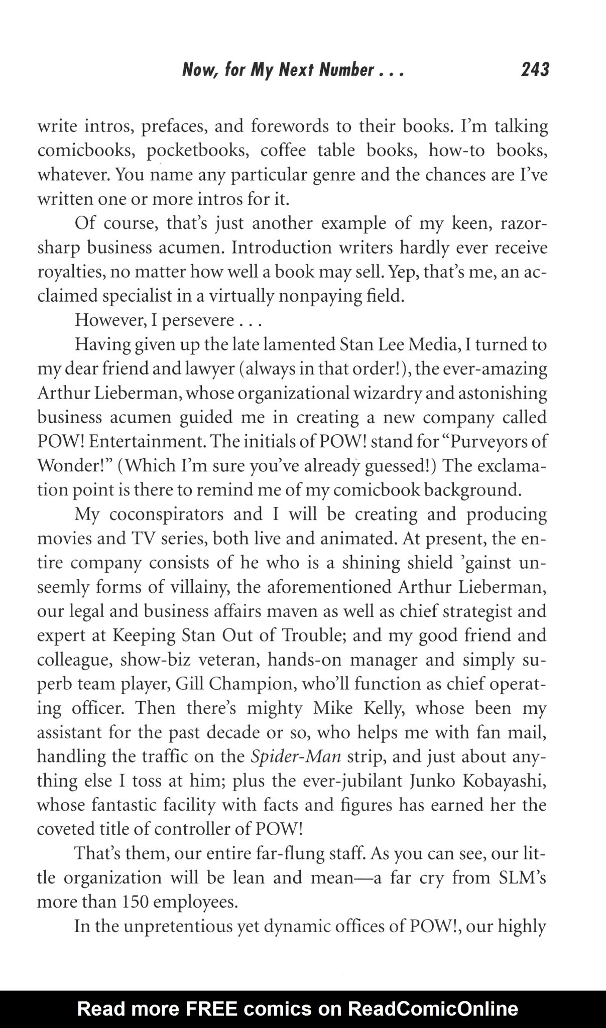 Read online Excelsior! The Amazing Life of Stan Lee comic -  Issue # TPB (Part 3) - 53