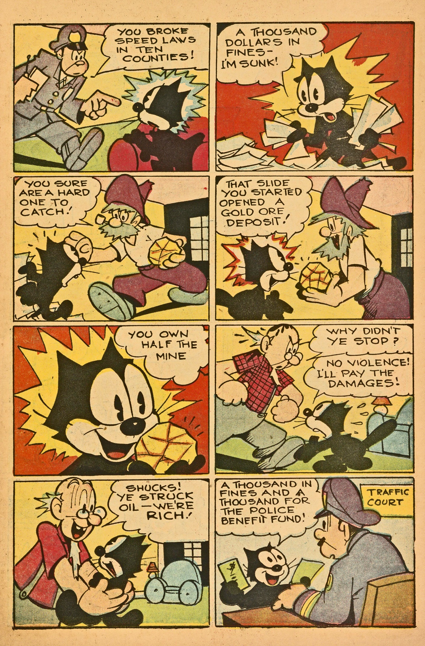 Read online Felix the Cat (1951) comic -  Issue #58 - 11