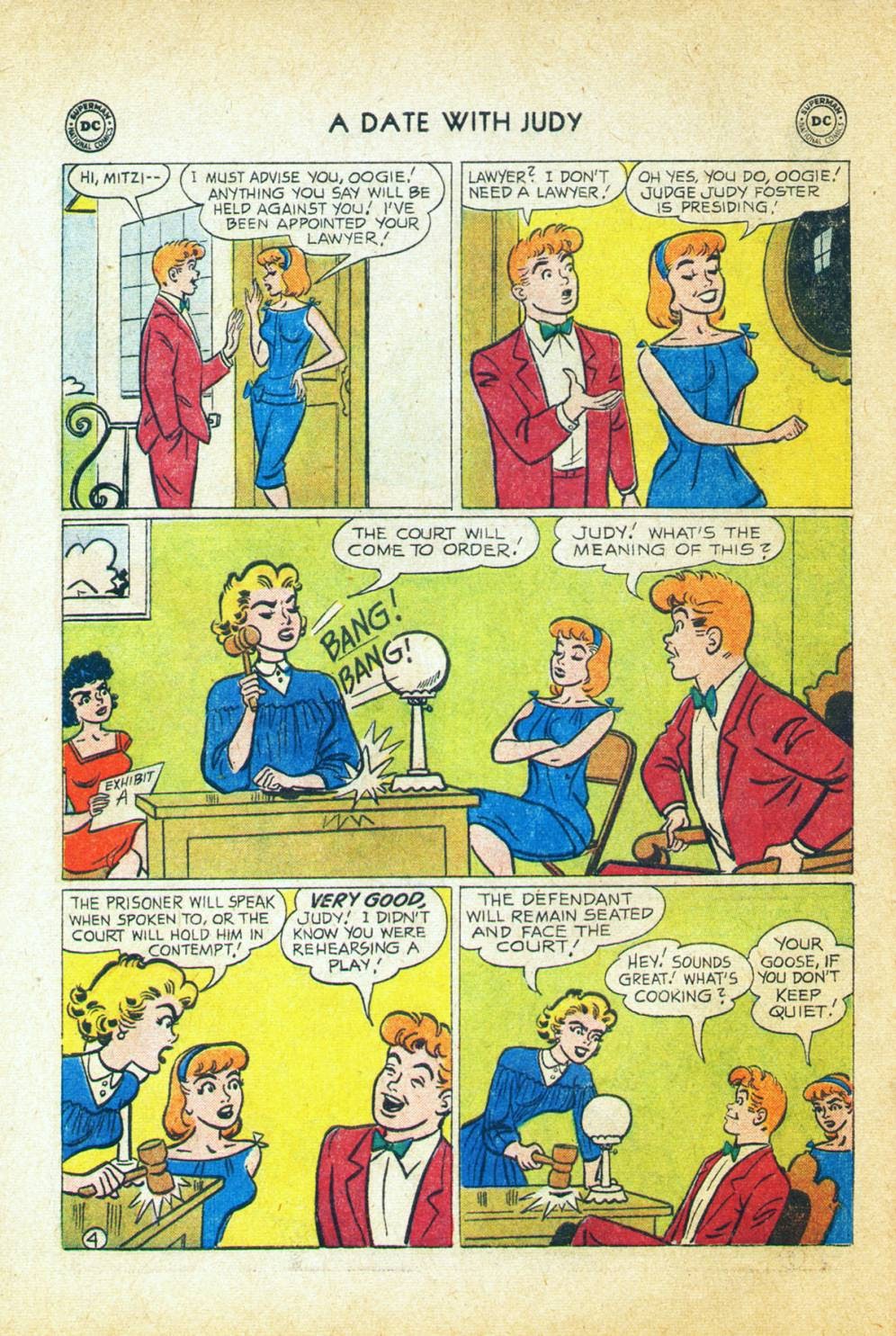 Read online A Date with Judy comic -  Issue #71 - 6