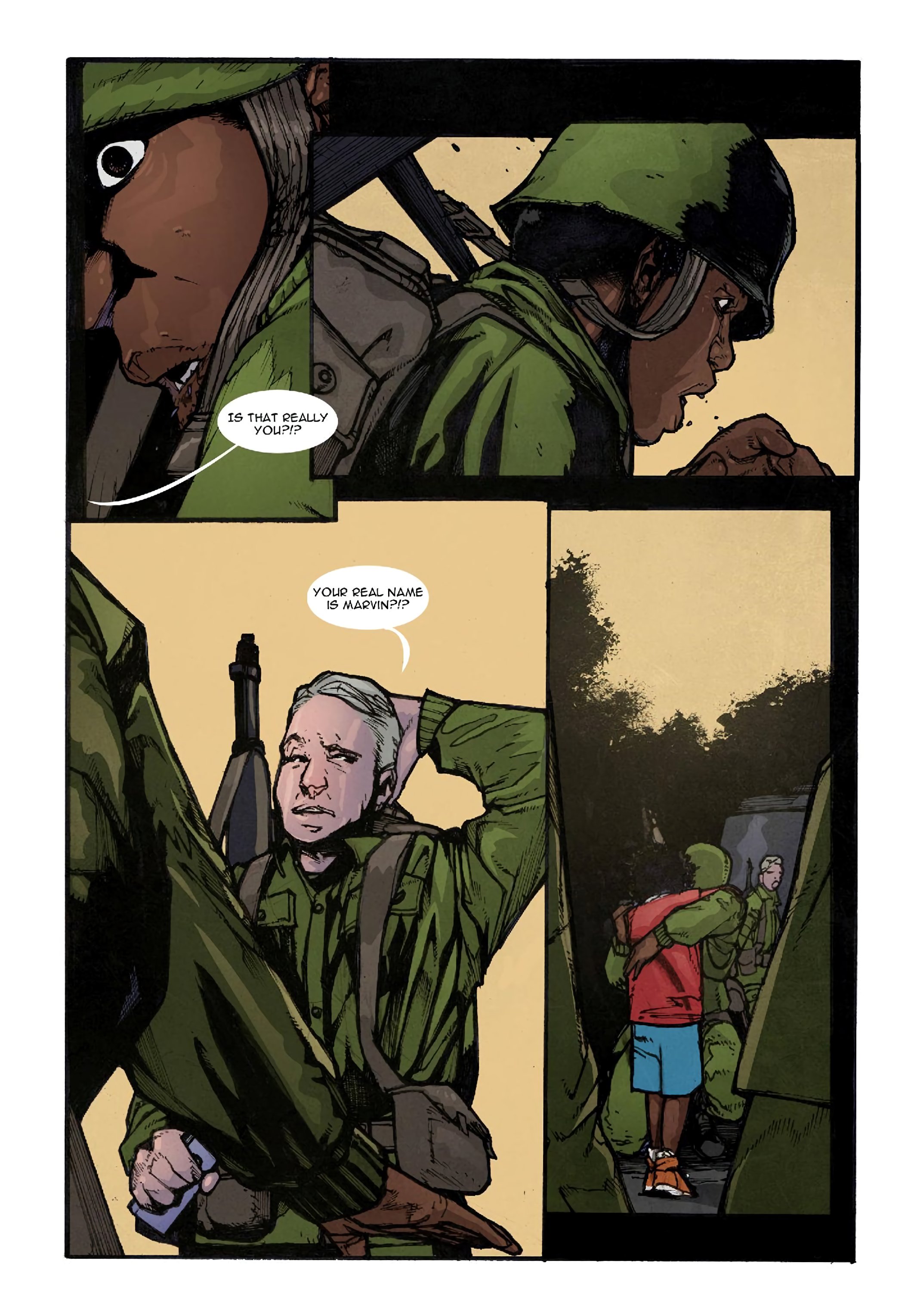 Read online Time Grunts comic -  Issue # _TPB 2 - 9