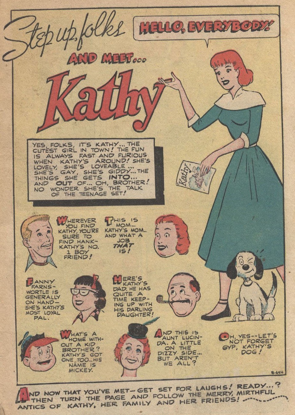 Read online Kathy (1949) comic -  Issue #1 - 3