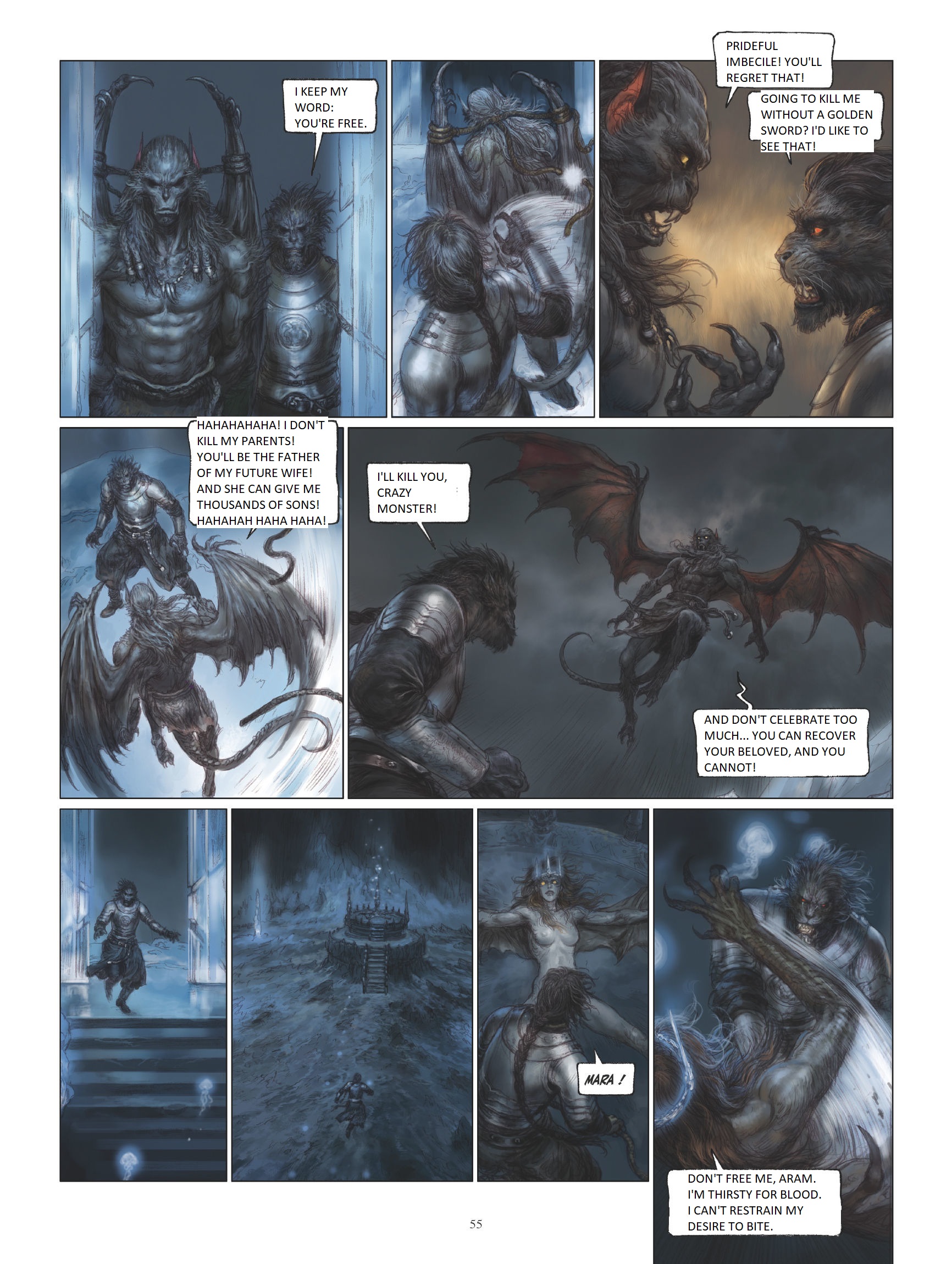 Read online Royal Blood comic -  Issue #4 - 57