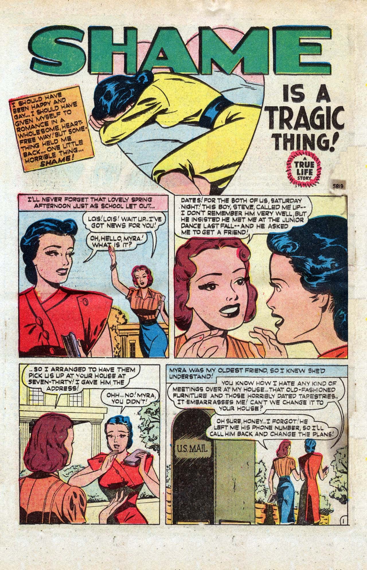 Read online Girl Comics (1949) comic -  Issue #2 - 36