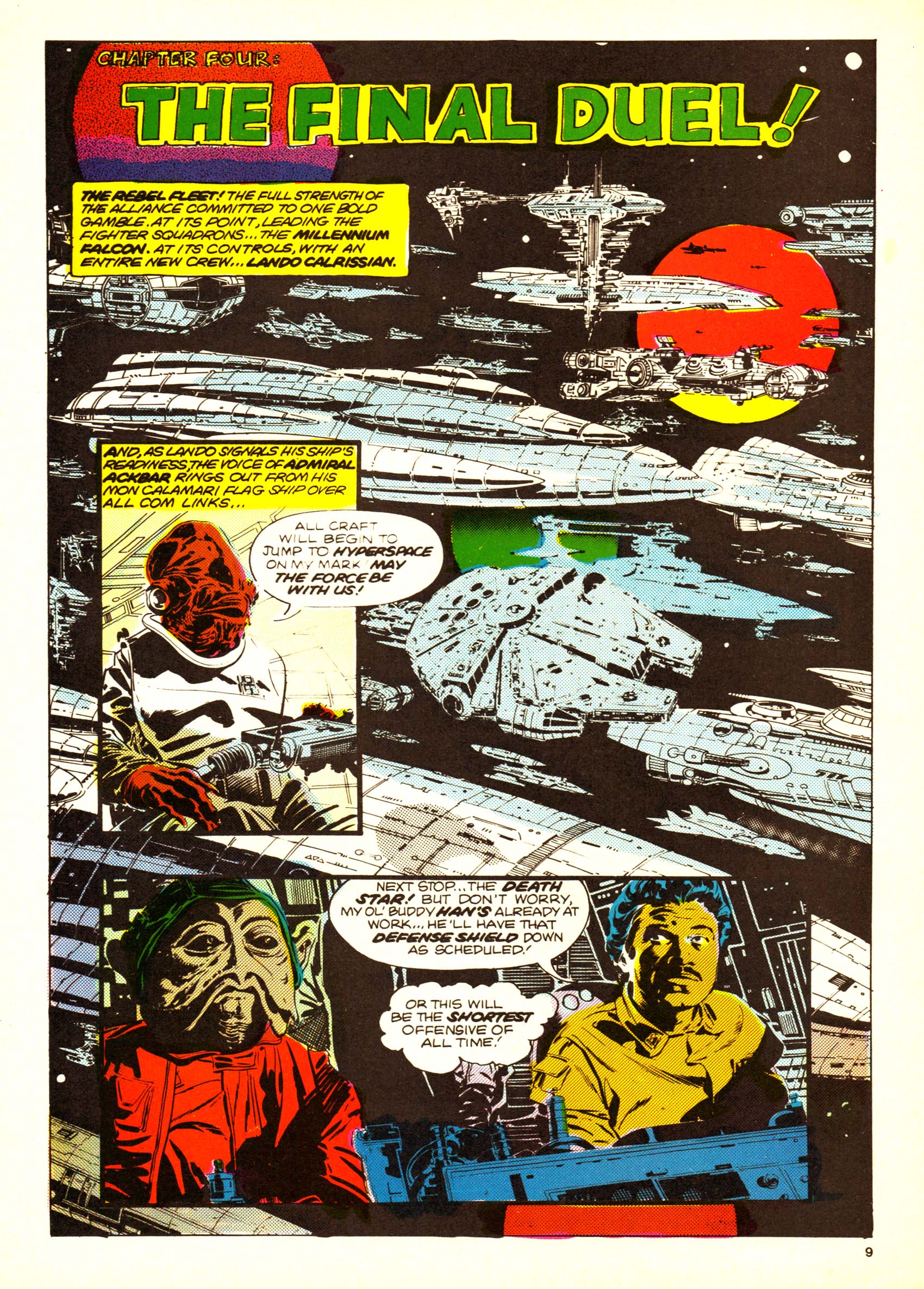 Read online Return of the Jedi comic -  Issue #154 - 9