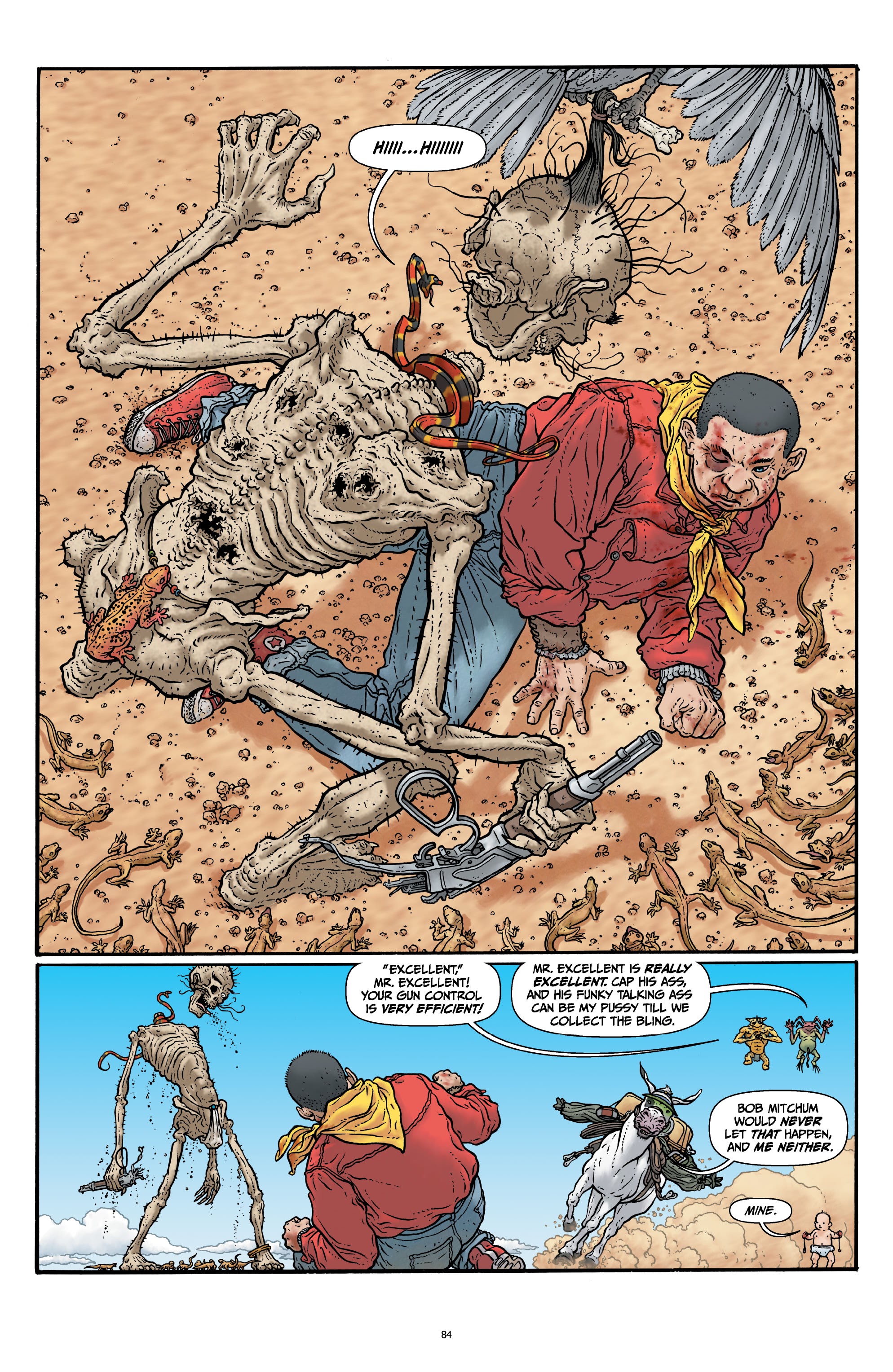 Read online Shaolin Cowboy comic -  Issue # _Start Trek (Part 1) - 63