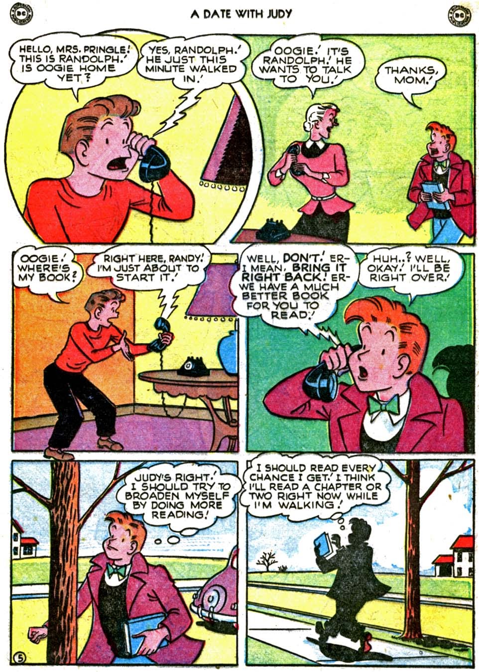Read online A Date with Judy comic -  Issue #10 - 23