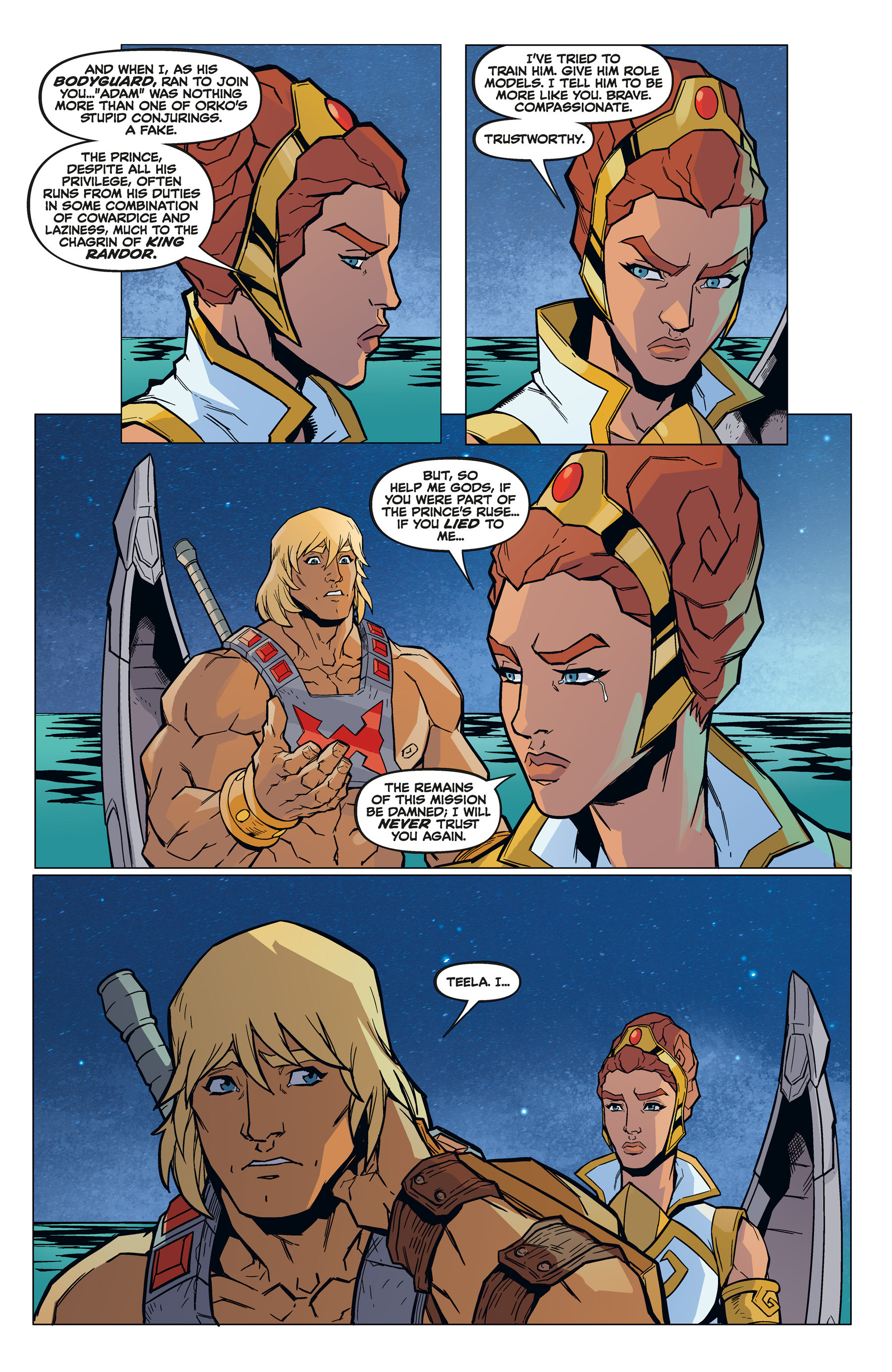 Read online Masters of the Universe: Forge of Destiny comic -  Issue #3 - 5
