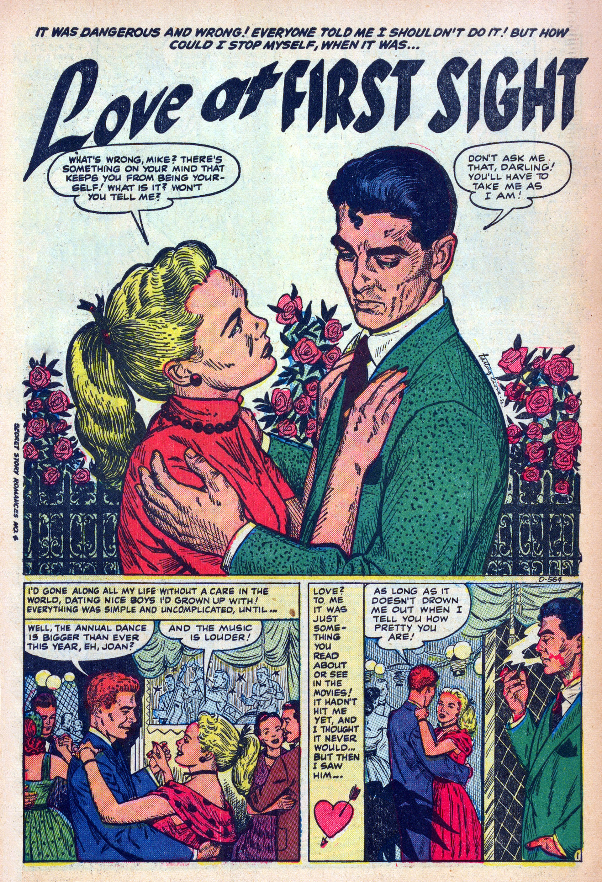 Read online Secret Story Romances comic -  Issue #4 - 3
