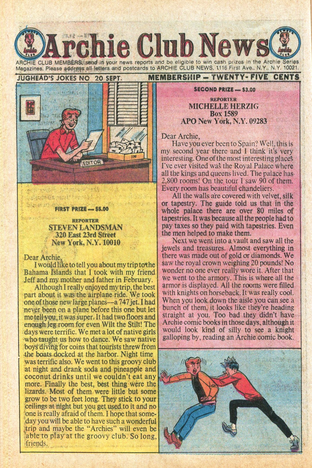 Read online Jughead's Jokes comic -  Issue #20 - 36