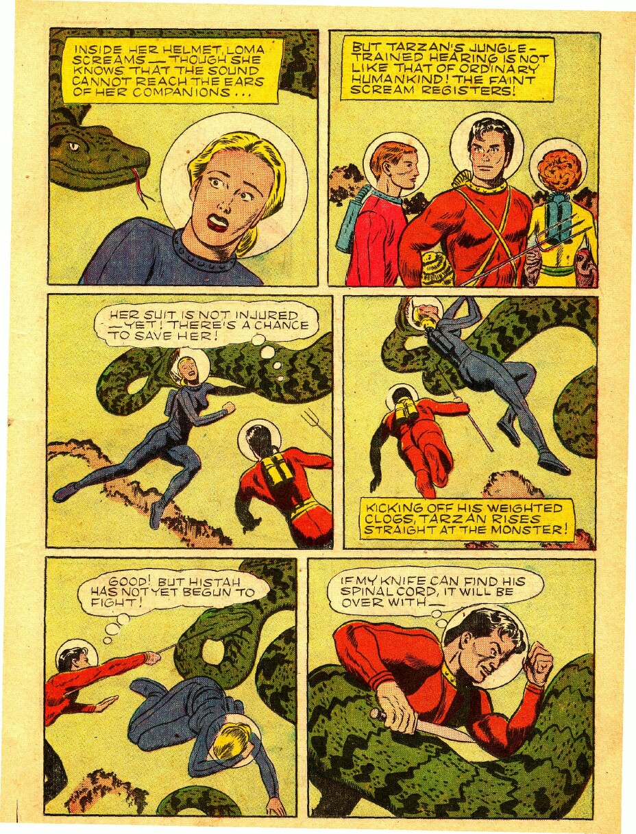 Read online Tarzan (1948) comic -  Issue #38 - 23