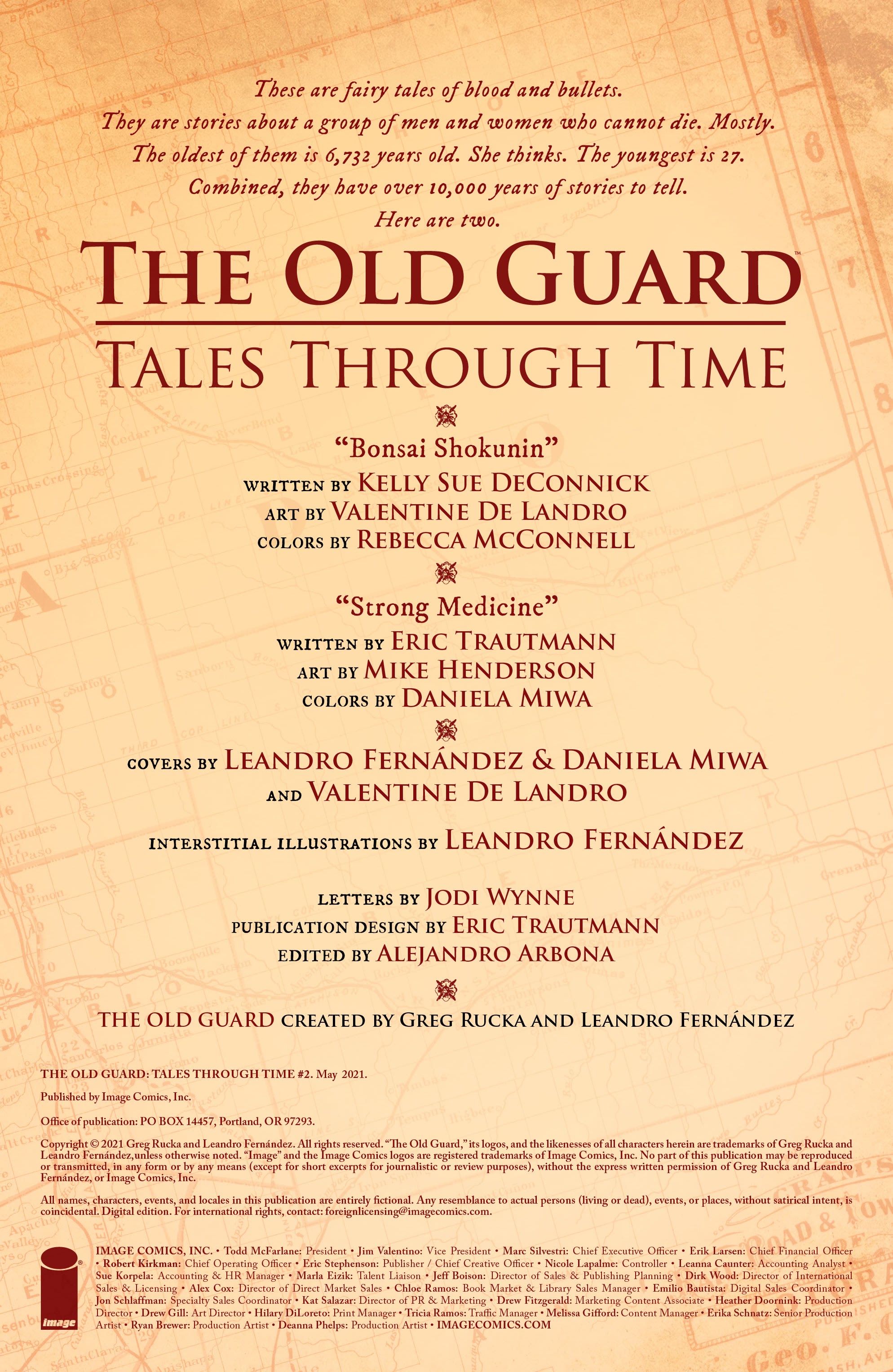 Read online The Old Guard: Tales Through Time comic -  Issue #2 - 2